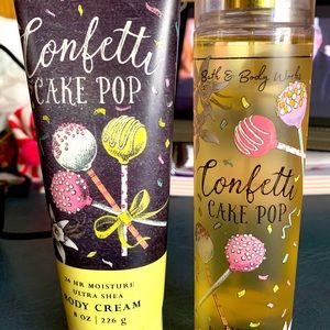 Bath and body work CONFETTI CAKE POP